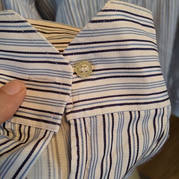 ETRO - stripped button up shirt - Picture 6 of 8